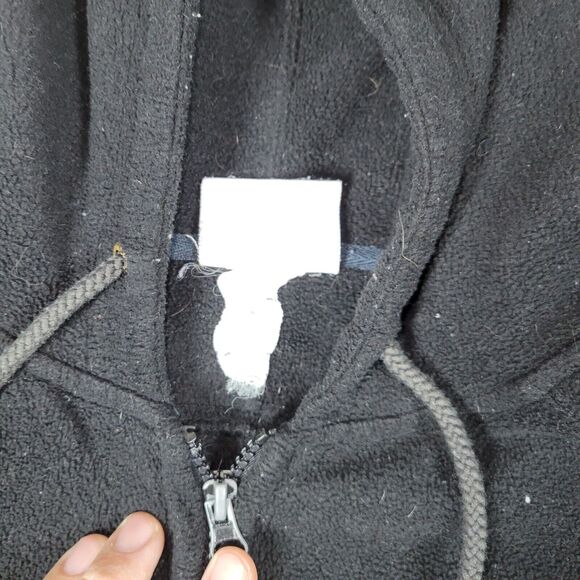 Carolina Panthers Jacket Size Medium NFL Football 1/4 Zip Gray Sweater Pullover - Picture 14 of 16